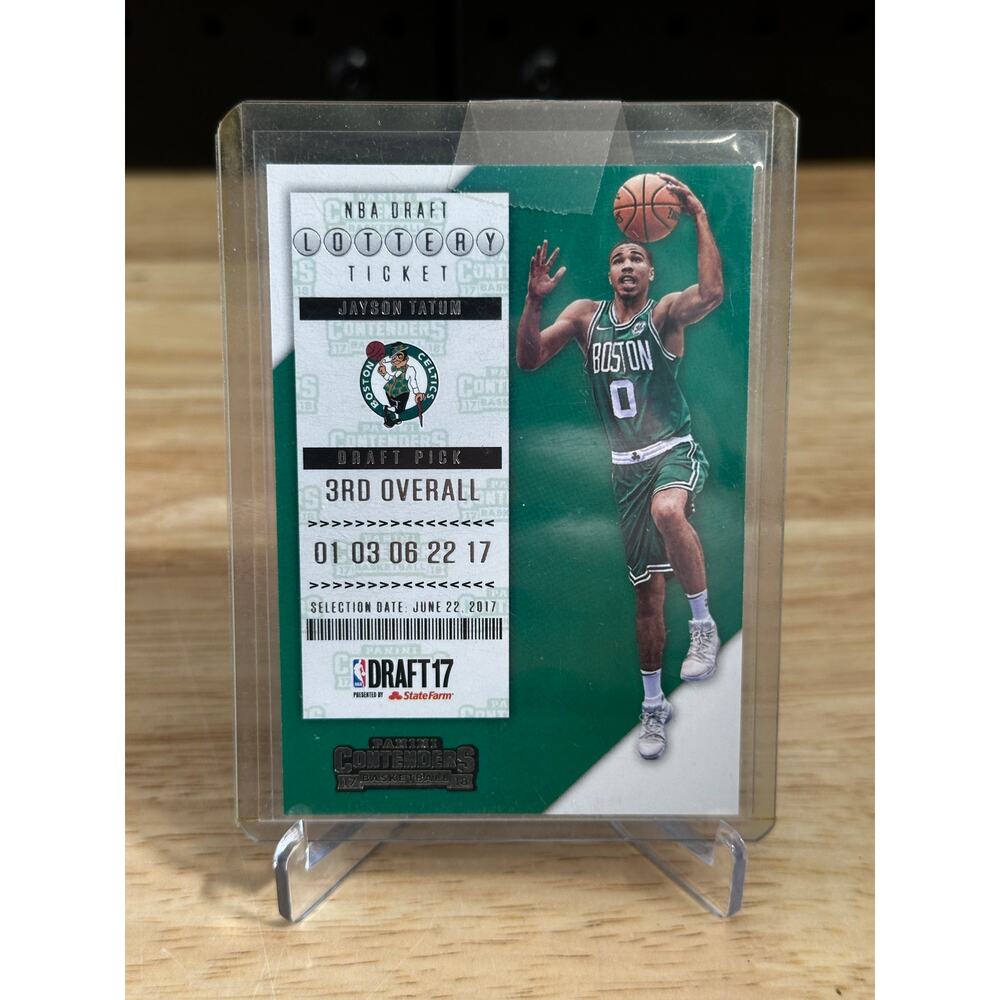 2017-18 Panini Contenders - Lottery Ticket Jayson Tatum #3 Retail (RC)